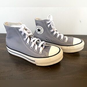 Girls Converse High Tops Size 2Y
